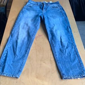 Garage destressed jeans